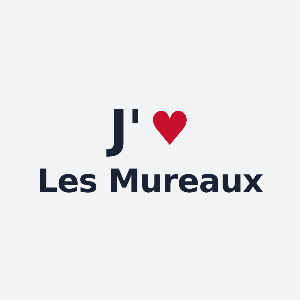 Poster personnalisé Les Mureaux — design J'aime Les Mureaux