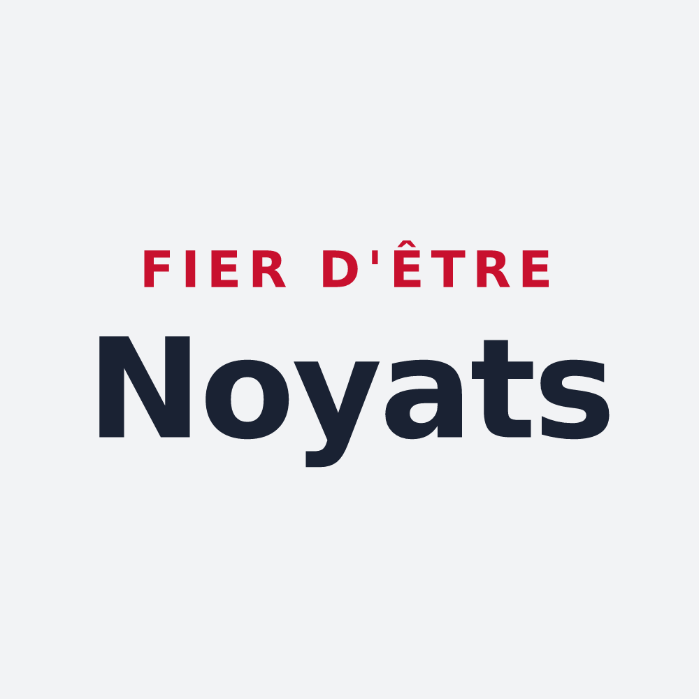 Poster « Fier d'être Noyats » — design pour Les Noës-près-Troyes