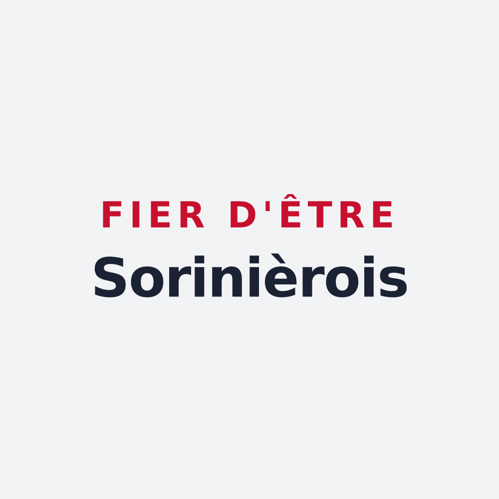 Poster « Fier d'être Sorinièrois » — design pour Les Sorinières