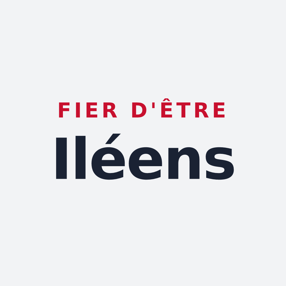 Poster « Fier d'être Iléens » — design pour Les Trois-Îlets