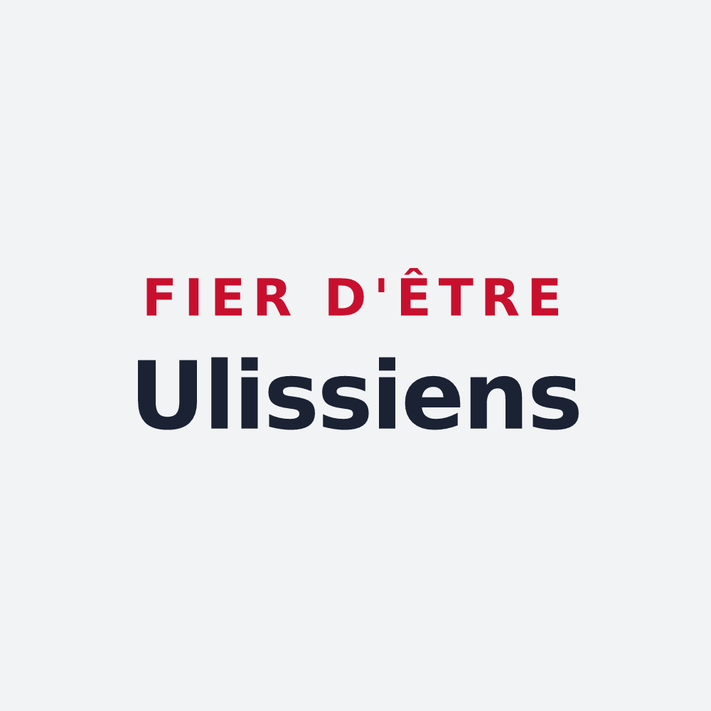 Poster « Fier d'être Ulissiens » — design pour Les Ulis