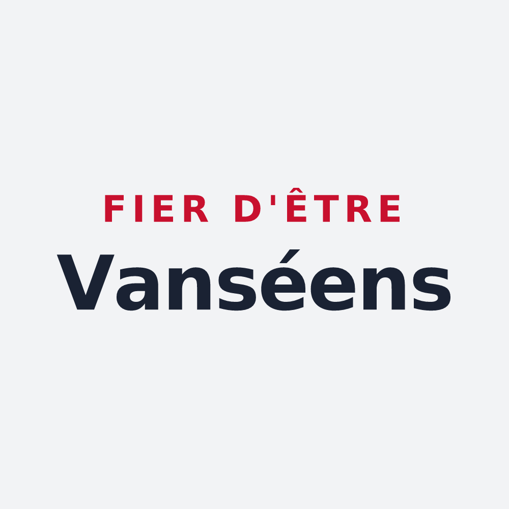 Poster « Fier d'être Vanséens » — design pour Les Vans
