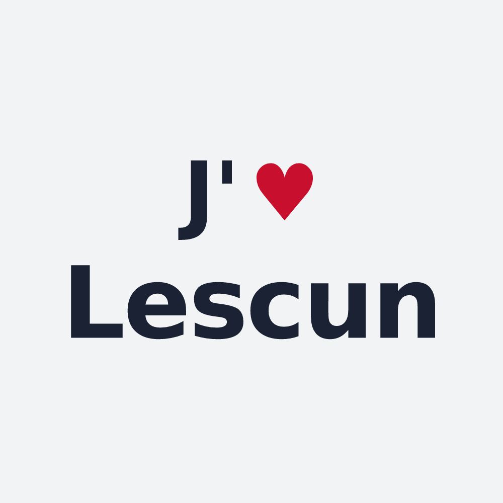 Poster personnalisé Lescun — design J'aime Lescun
