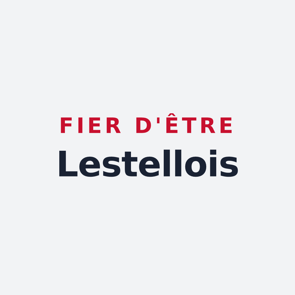 Poster « Fier d'être Lestellois » — design pour Lestelle-Bétharram
