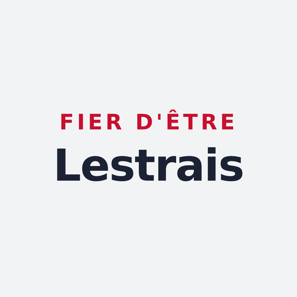 Poster « Fier d'être Lestrais » — design pour Lestre