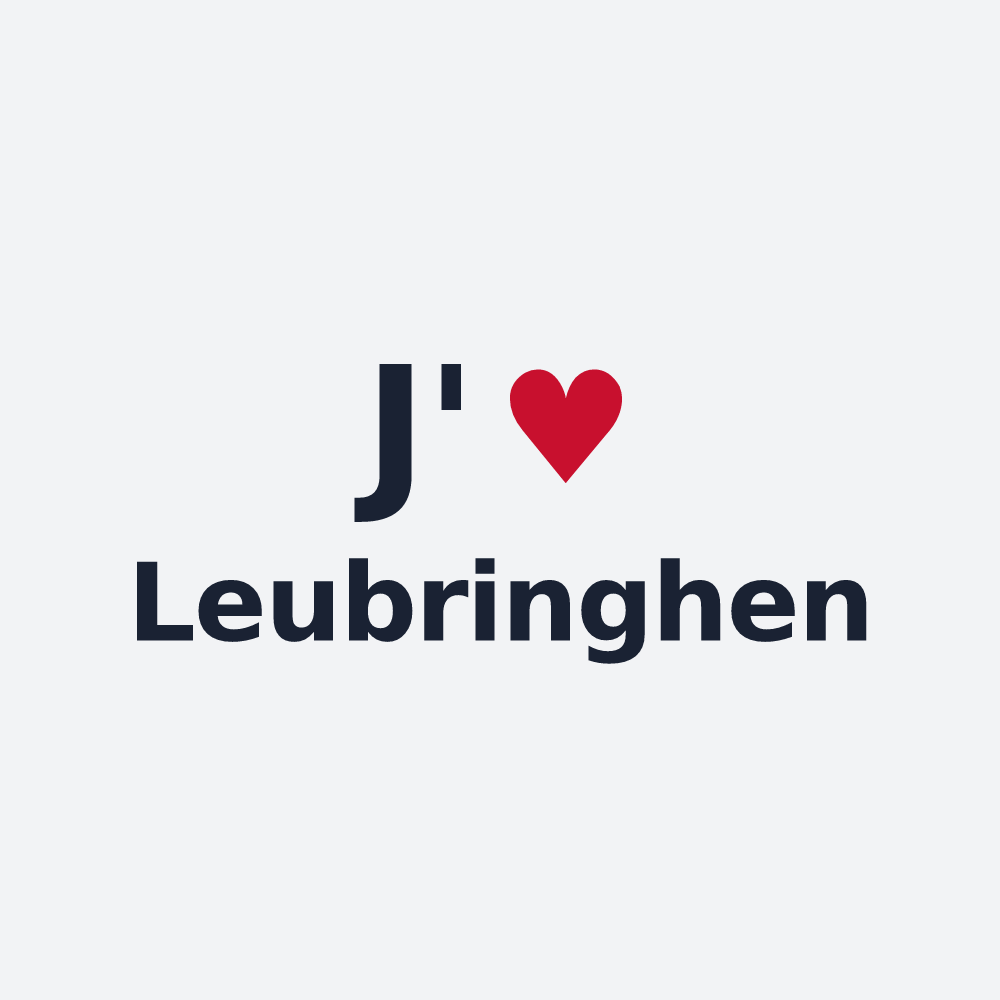 Poster personnalisé Leubringhen — design J'aime Leubringhen
