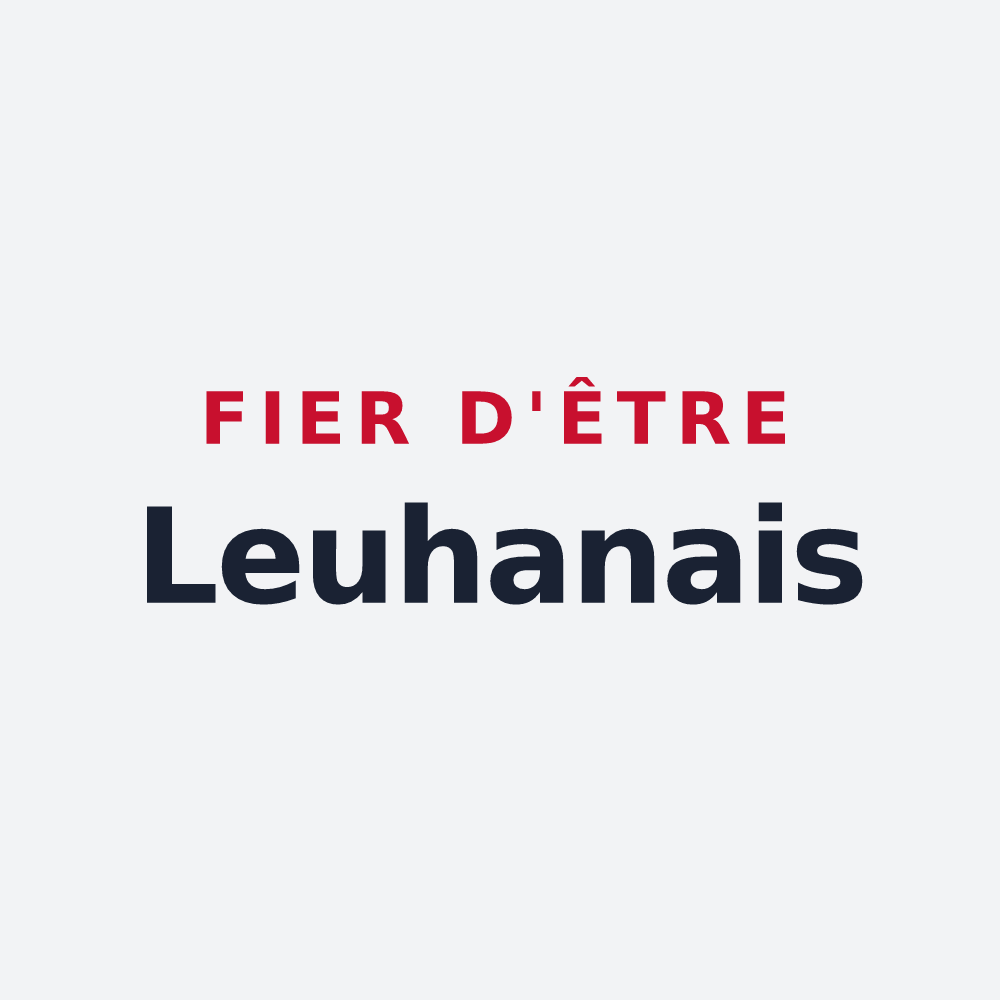 Poster « Fier d'être Leuhanais » — design pour Leuhan