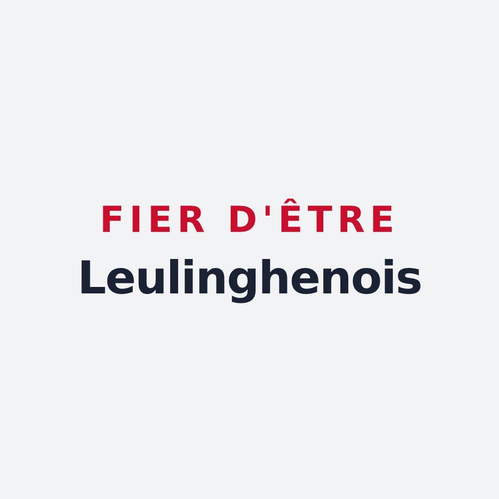 Poster « Fier d'être Leulinghenois » — design pour Leulinghen-Bernes