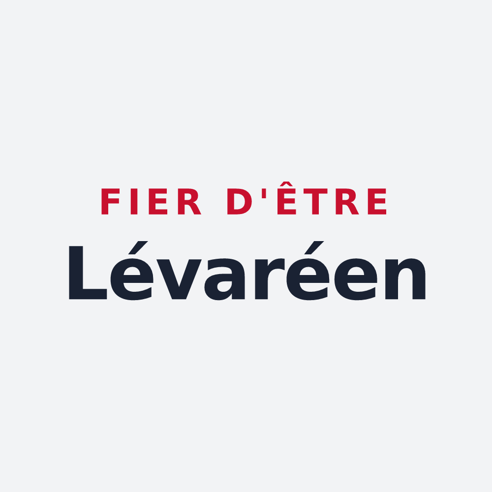 Poster « Fier d'être Lévaréen » — design pour Levaré