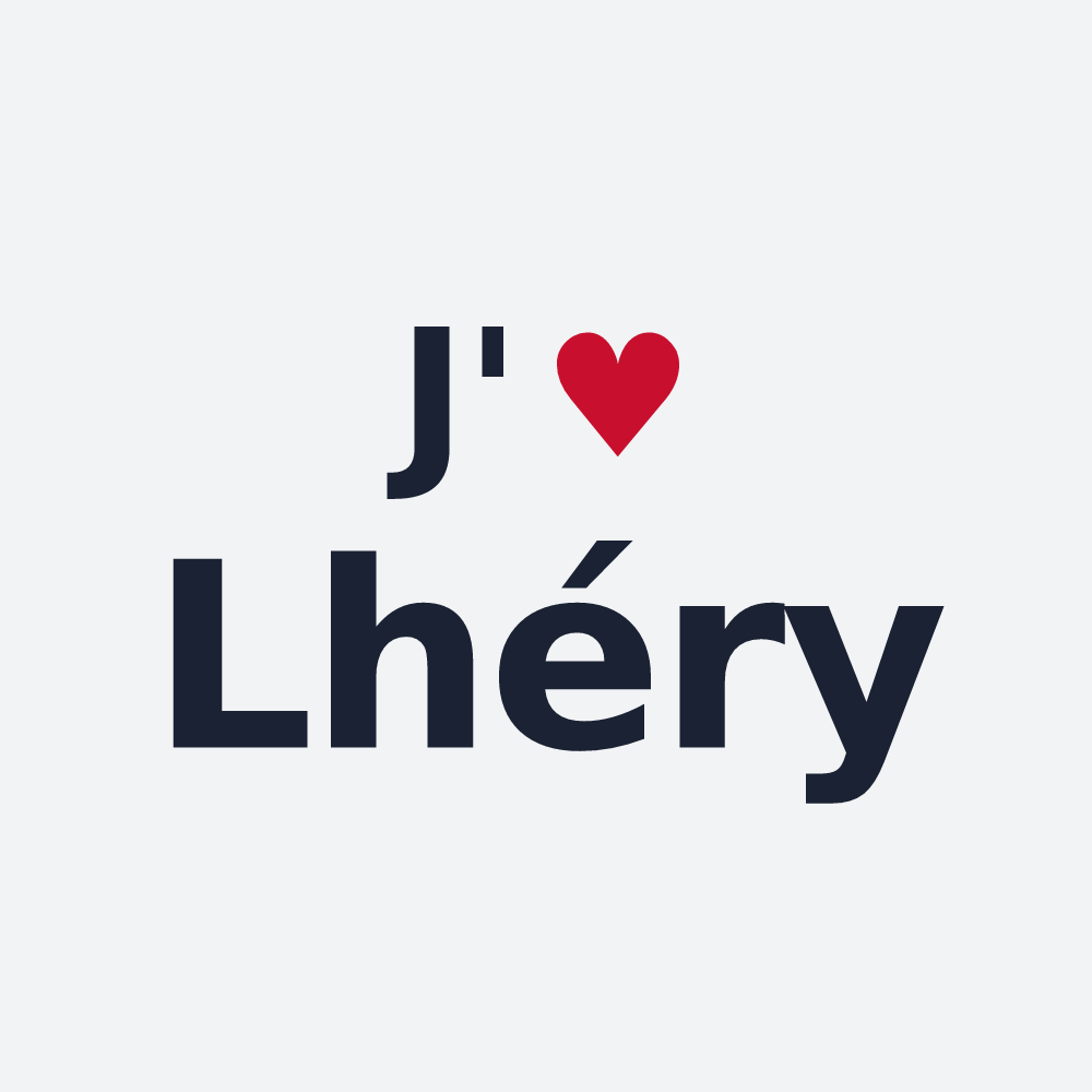 Poster personnalisé Lhéry — design J'aime Lhéry