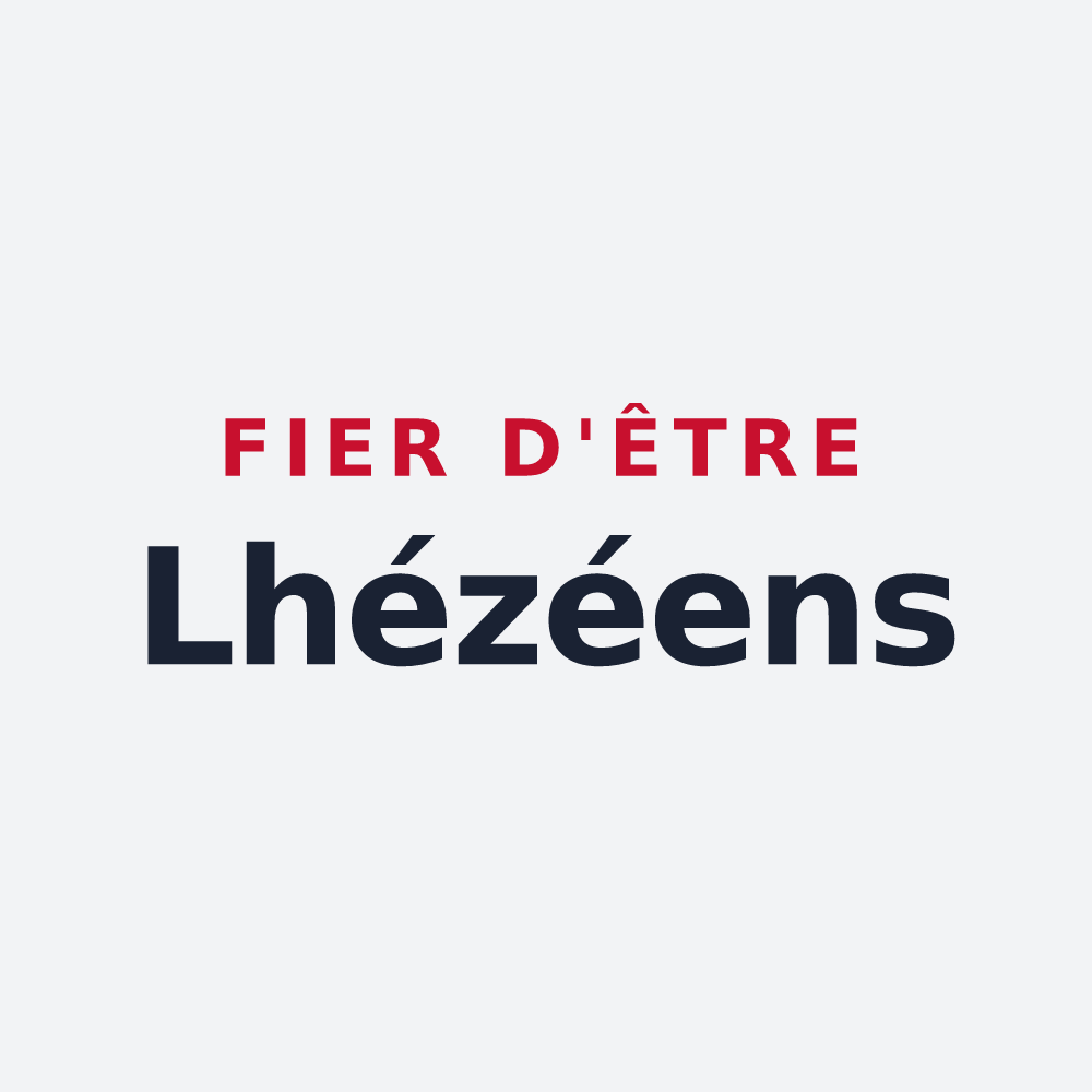 Poster « Fier d'être Lhézéens » — design pour Lhez