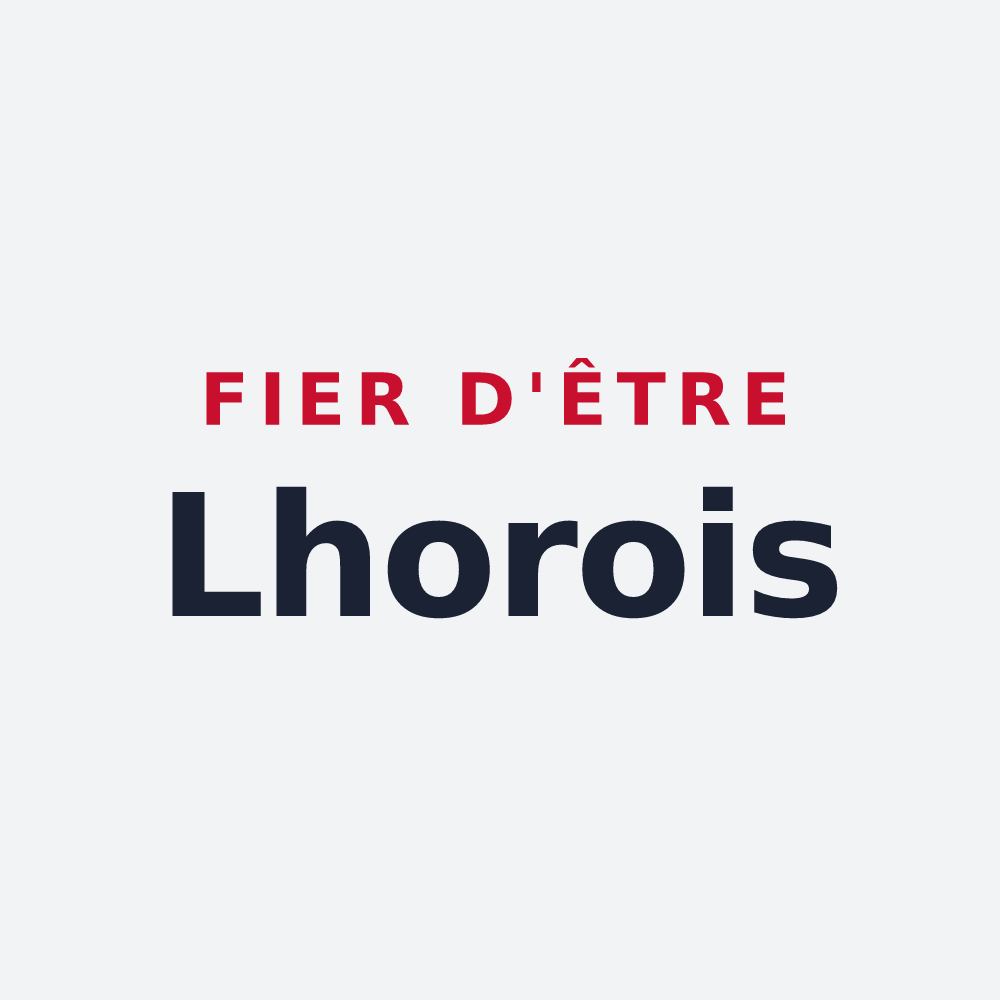 Poster « Fier d'être Lhorois » — design pour Lhor