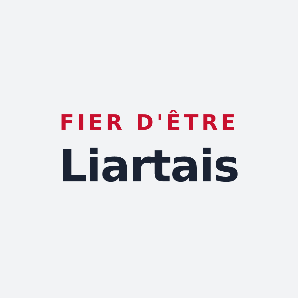 Poster « Fier d'être Liartais » — design pour Liart