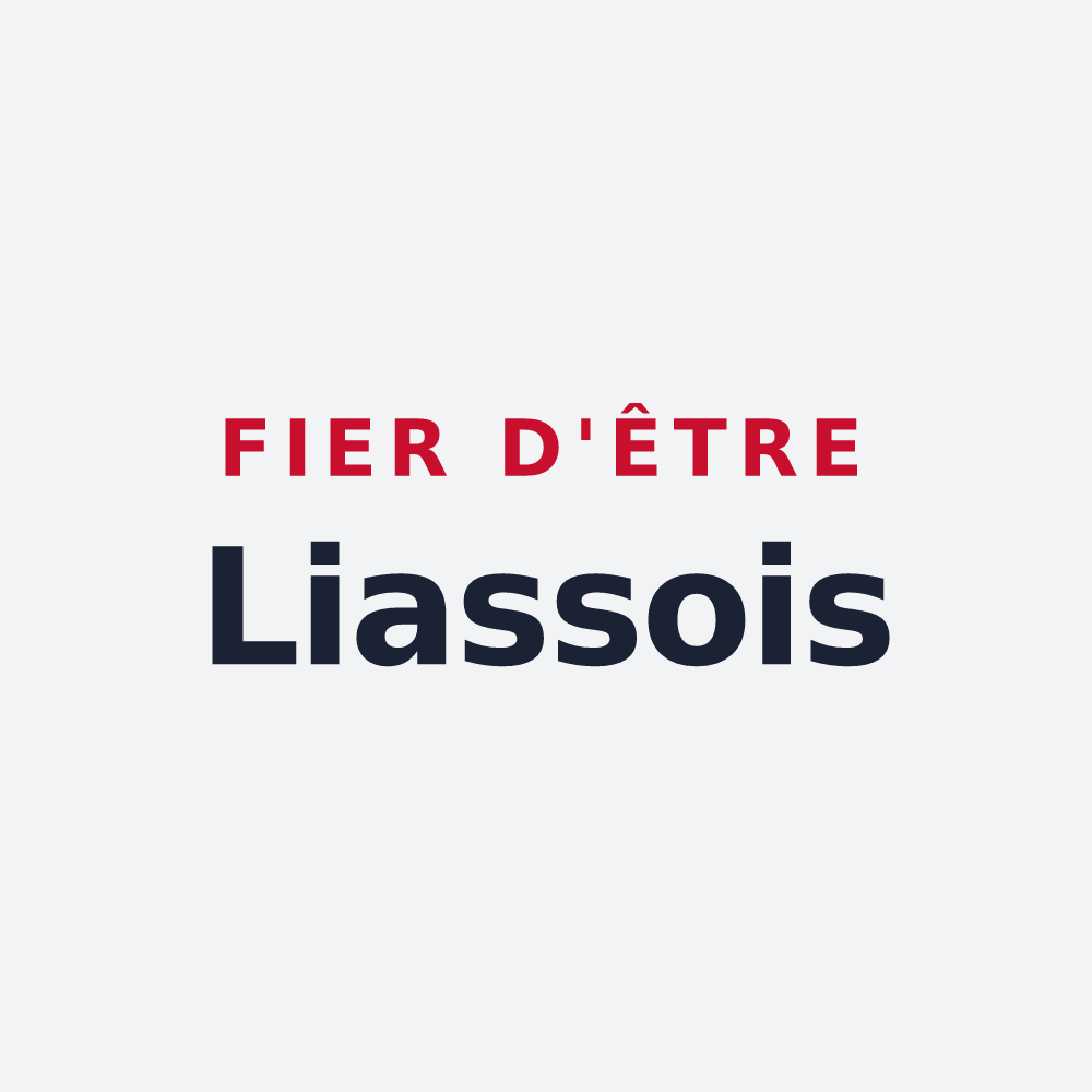 Poster « Fier d'être Liassois » — design pour Lias