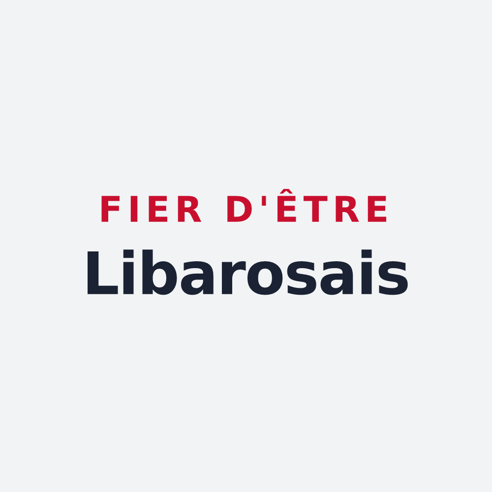 Poster « Fier d'être Libarosais » — design pour Libaros