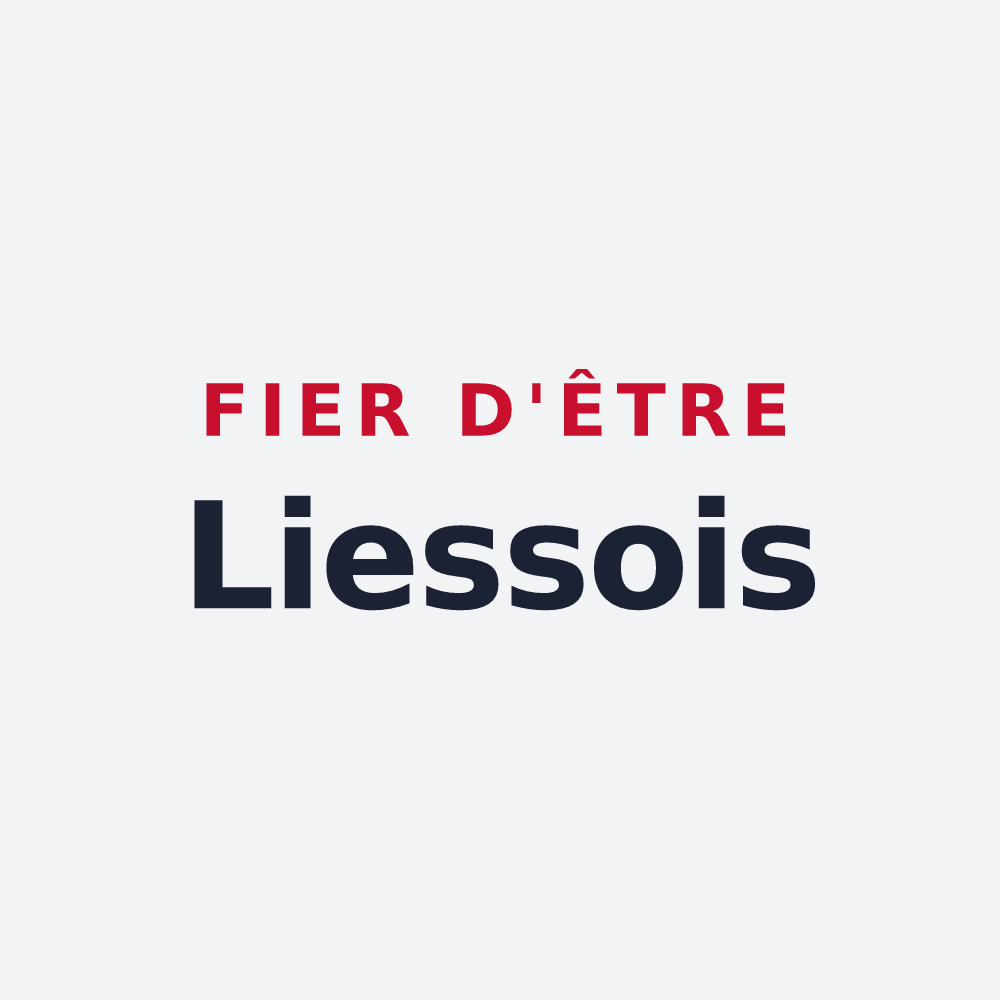 Poster « Fier d'être Liessois » — design pour Lies