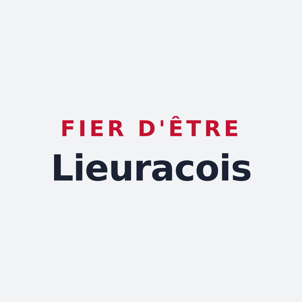 Poster « Fier d'être Lieuracois » — design pour Lieurac
