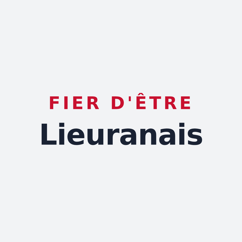 Poster « Fier d'être Lieuranais » — design pour Lieuran-Cabrières