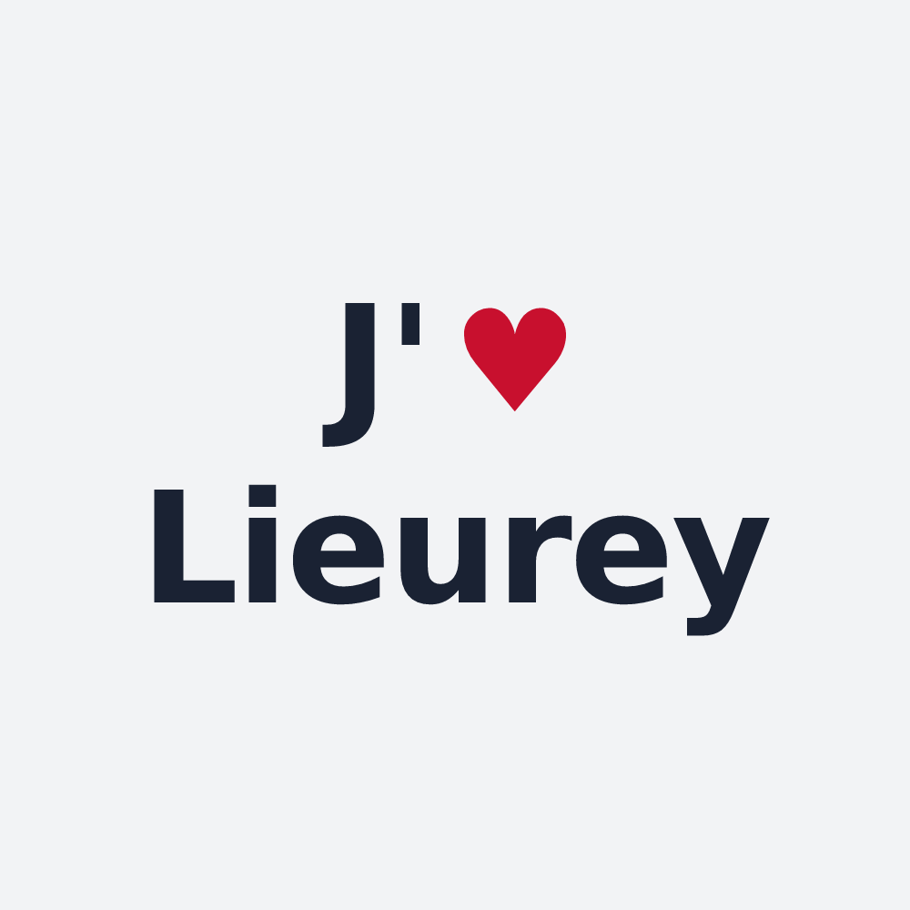Poster personnalisé Lieurey — design J'aime Lieurey