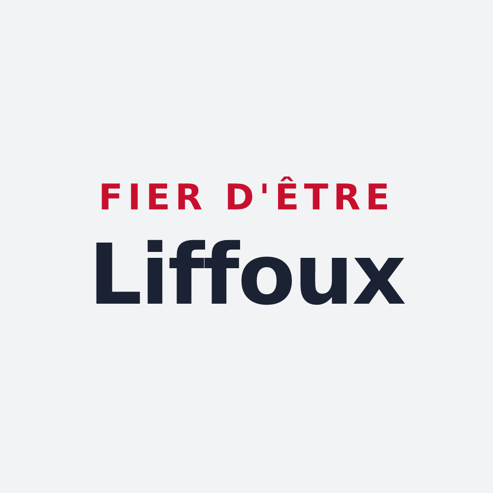 Poster « Fier d'être Liffoux » — design pour Liffol-le-Petit