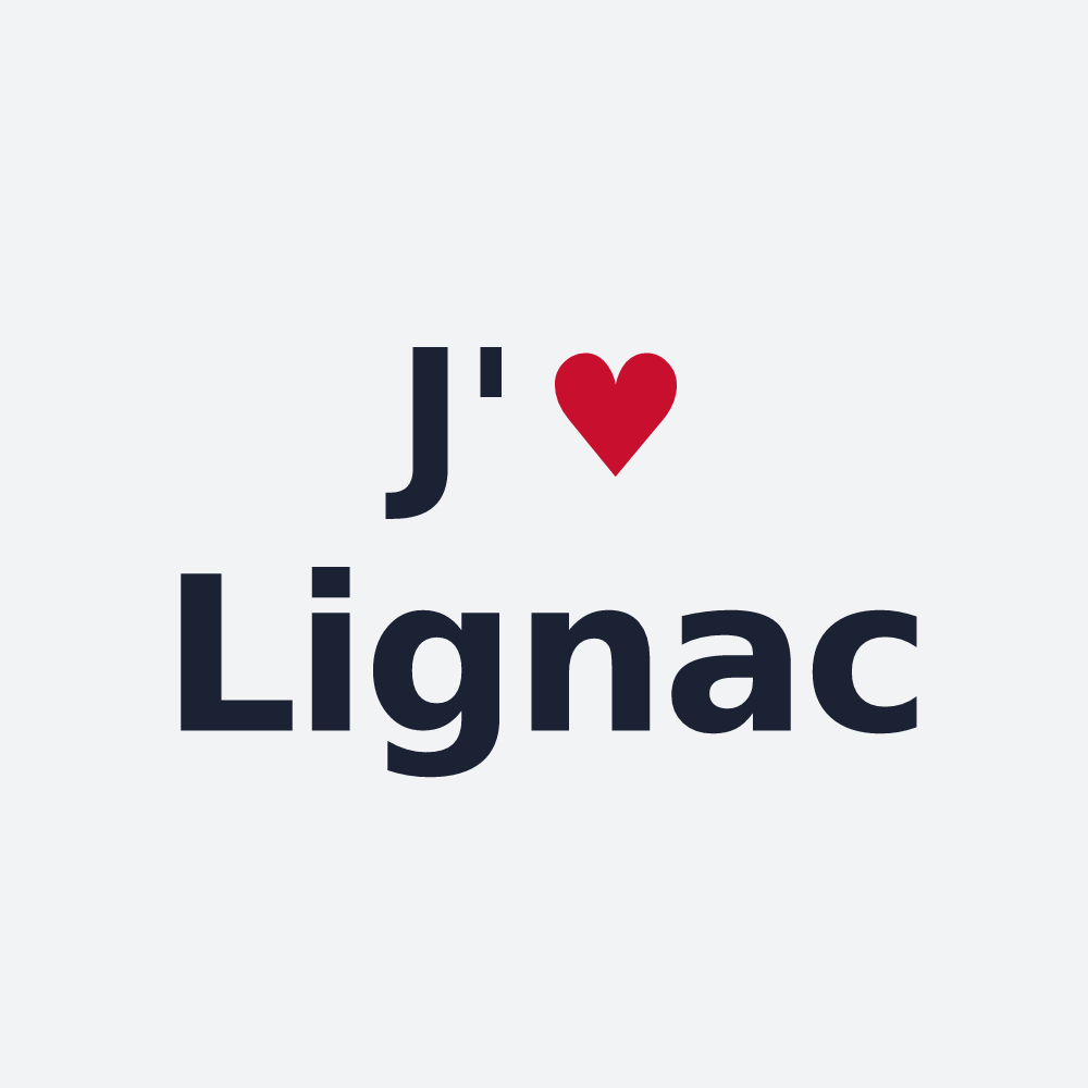 Poster personnalisé Lignac — design J'aime Lignac