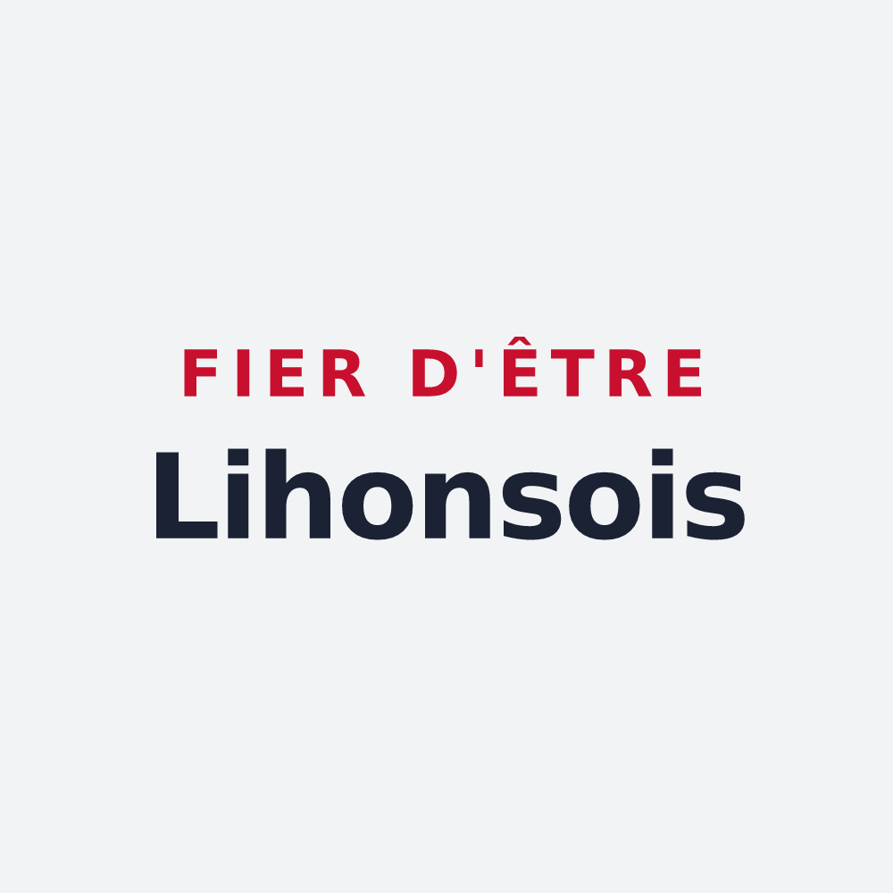 Poster « Fier d'être Lihonsois » — design pour Lihons