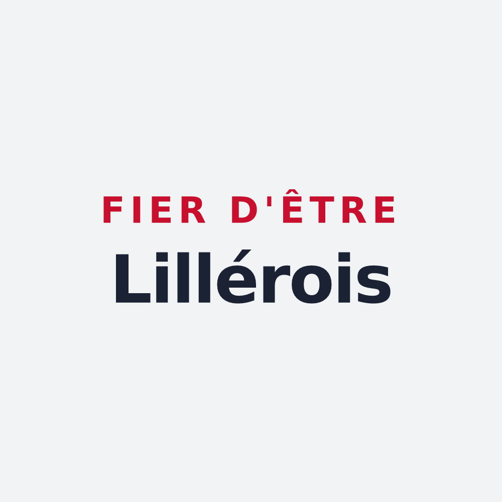 Poster « Fier d'être Lillérois » — design pour Lillers