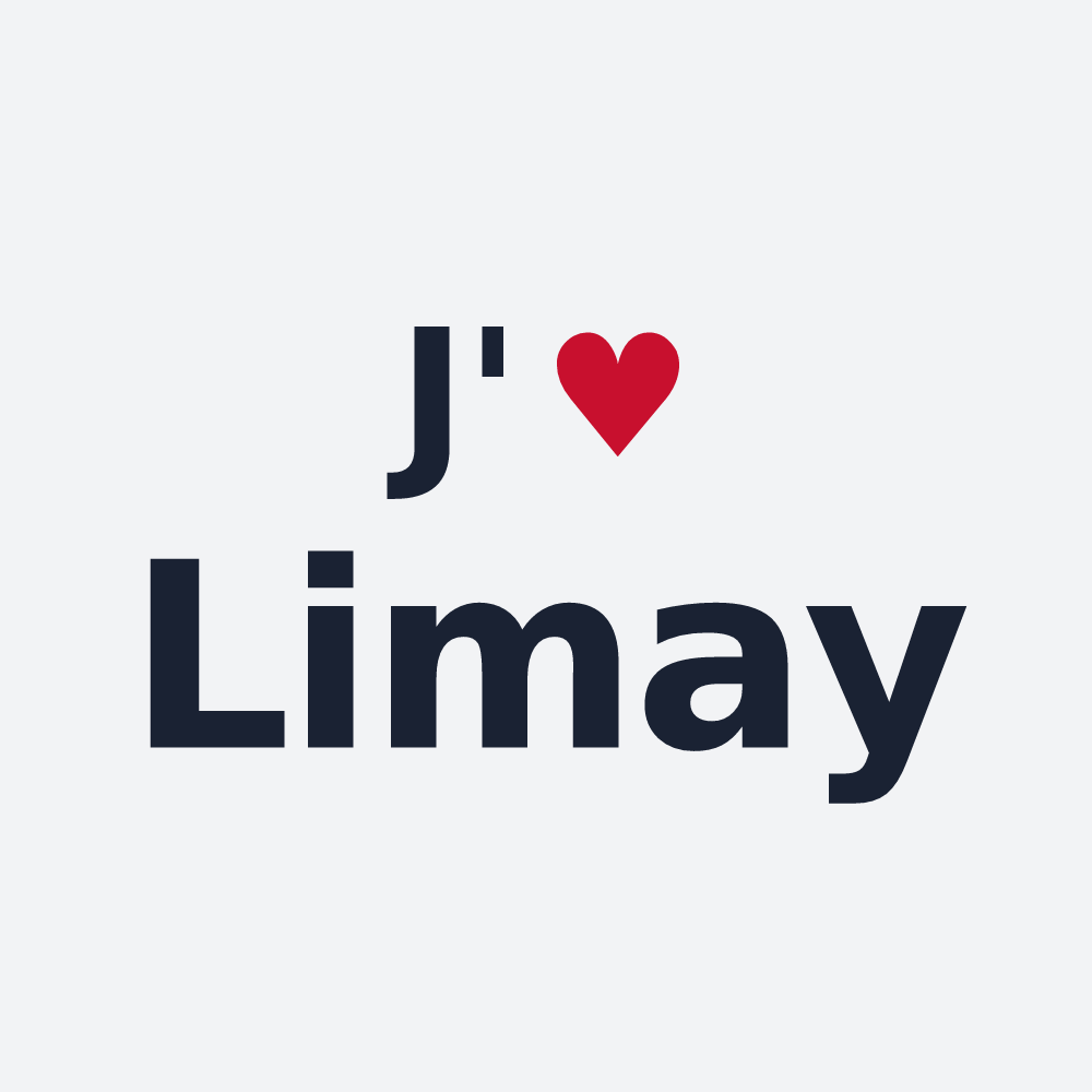 Poster personnalisé Limay — design J'aime Limay