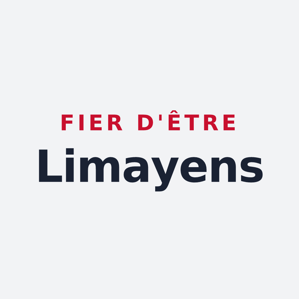 Poster « Fier d'être Limayens » — design pour Limay