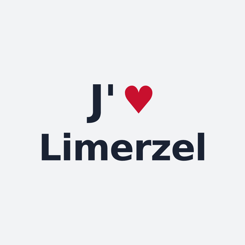 Poster personnalisé Limerzel — design J'aime Limerzel