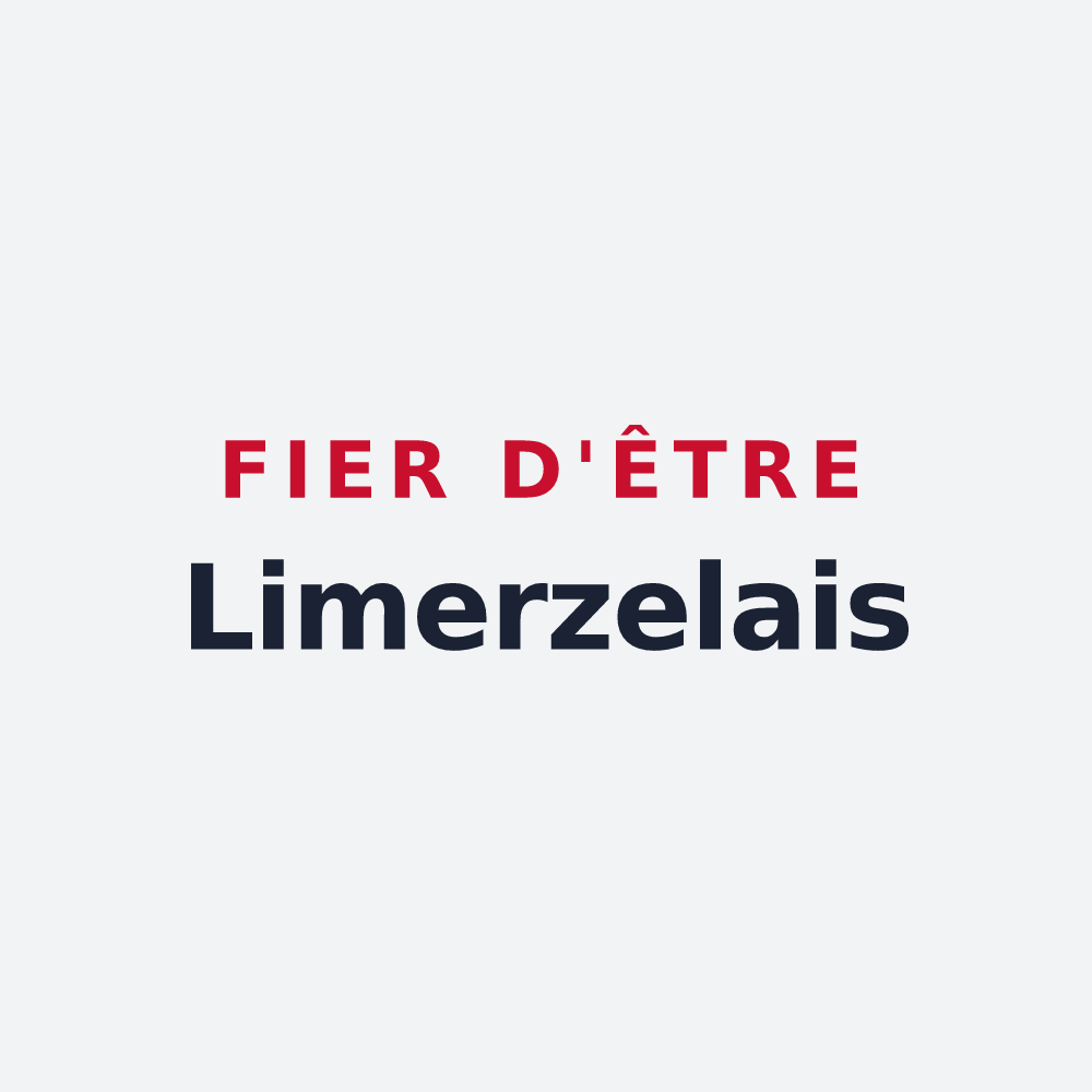 Poster « Fier d'être Limerzelais » — design pour Limerzel