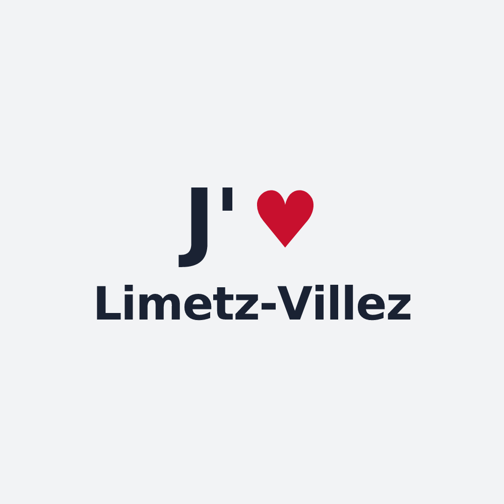 Poster personnalisé Limetz-Villez — design J'aime Limetz-Villez