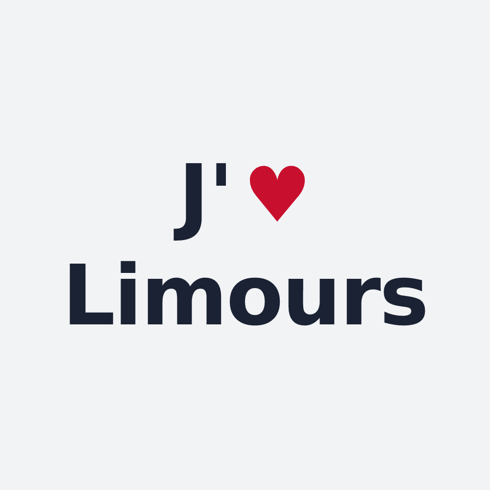 Poster personnalisé Limours — design J'aime Limours