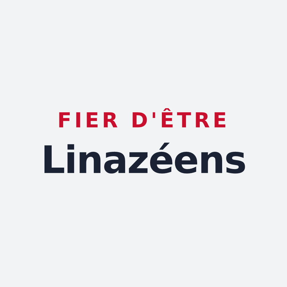 Poster « Fier d'être Linazéens » — design pour Linazay