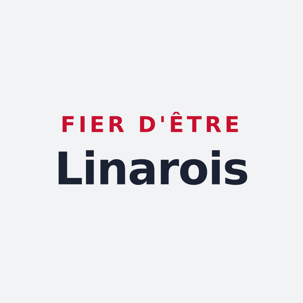 Poster « Fier d'être Linarois » — design pour Liniers