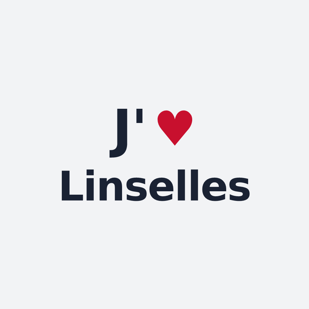 Poster personnalisé Linselles — design J'aime Linselles