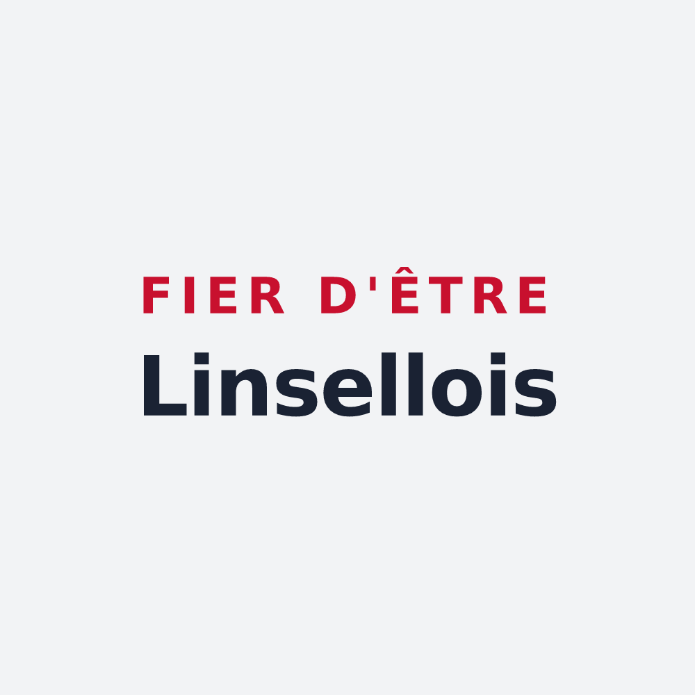 Poster « Fier d'être Linsellois » — design pour Linselles