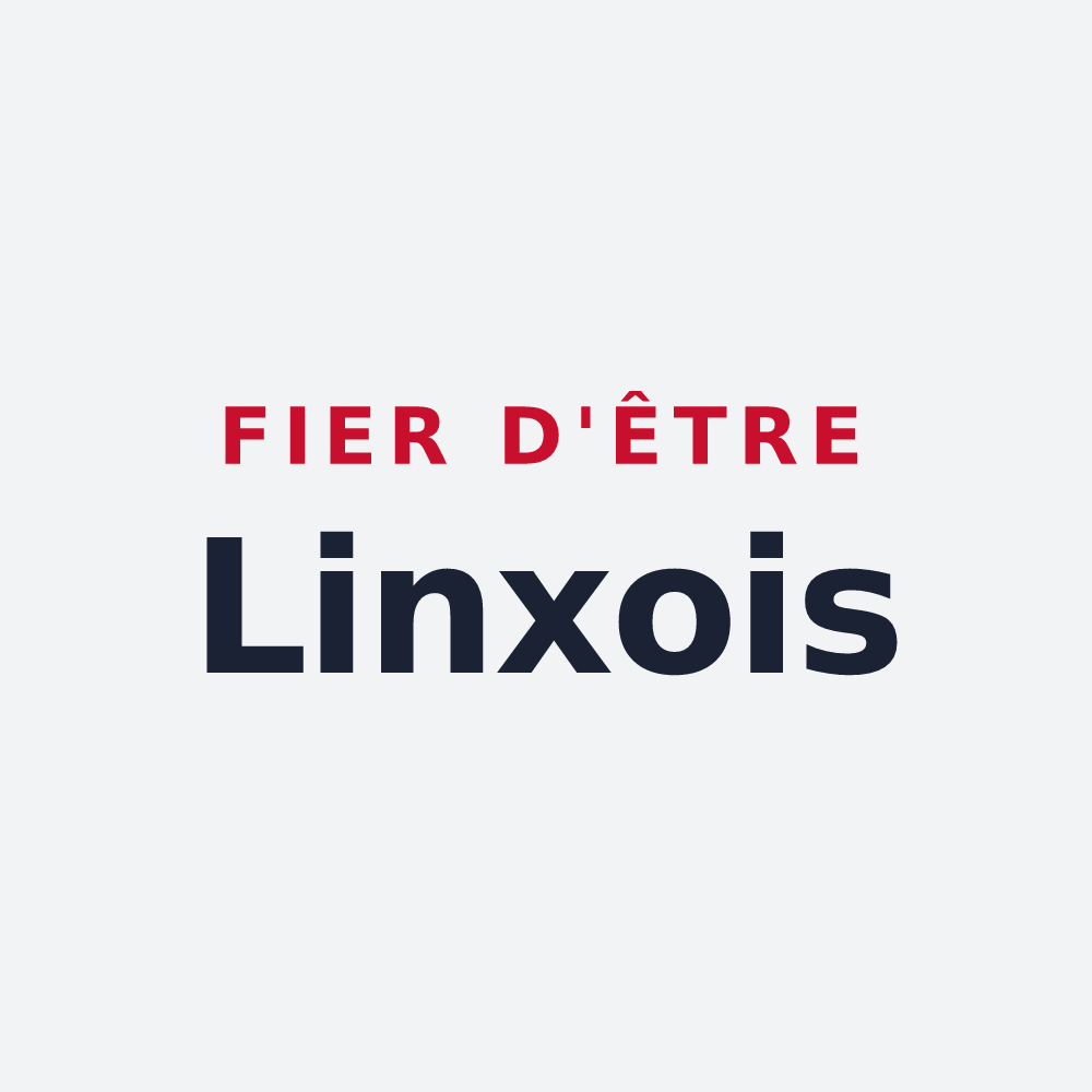 Poster « Fier d'être Linxois » — design pour Linxe