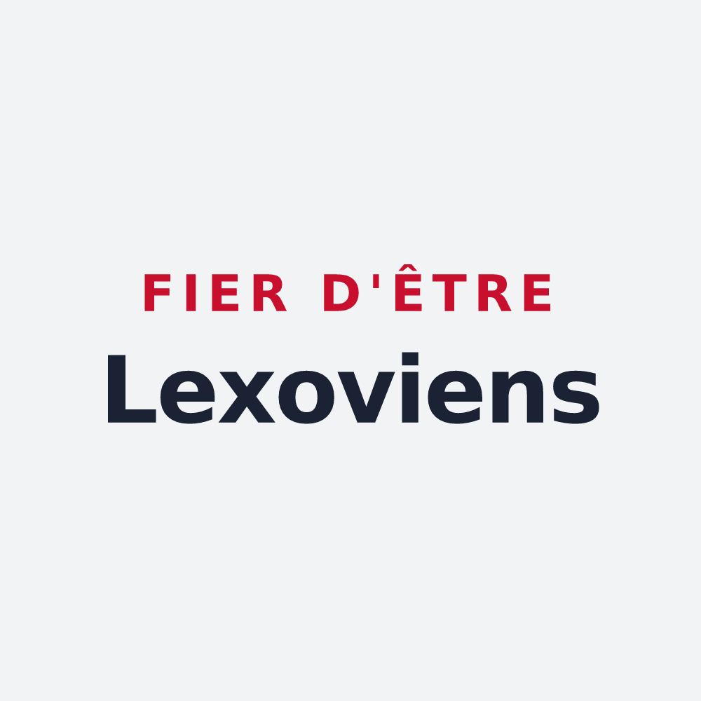 Poster « Fier d'être Lexoviens » — design pour Lisieux