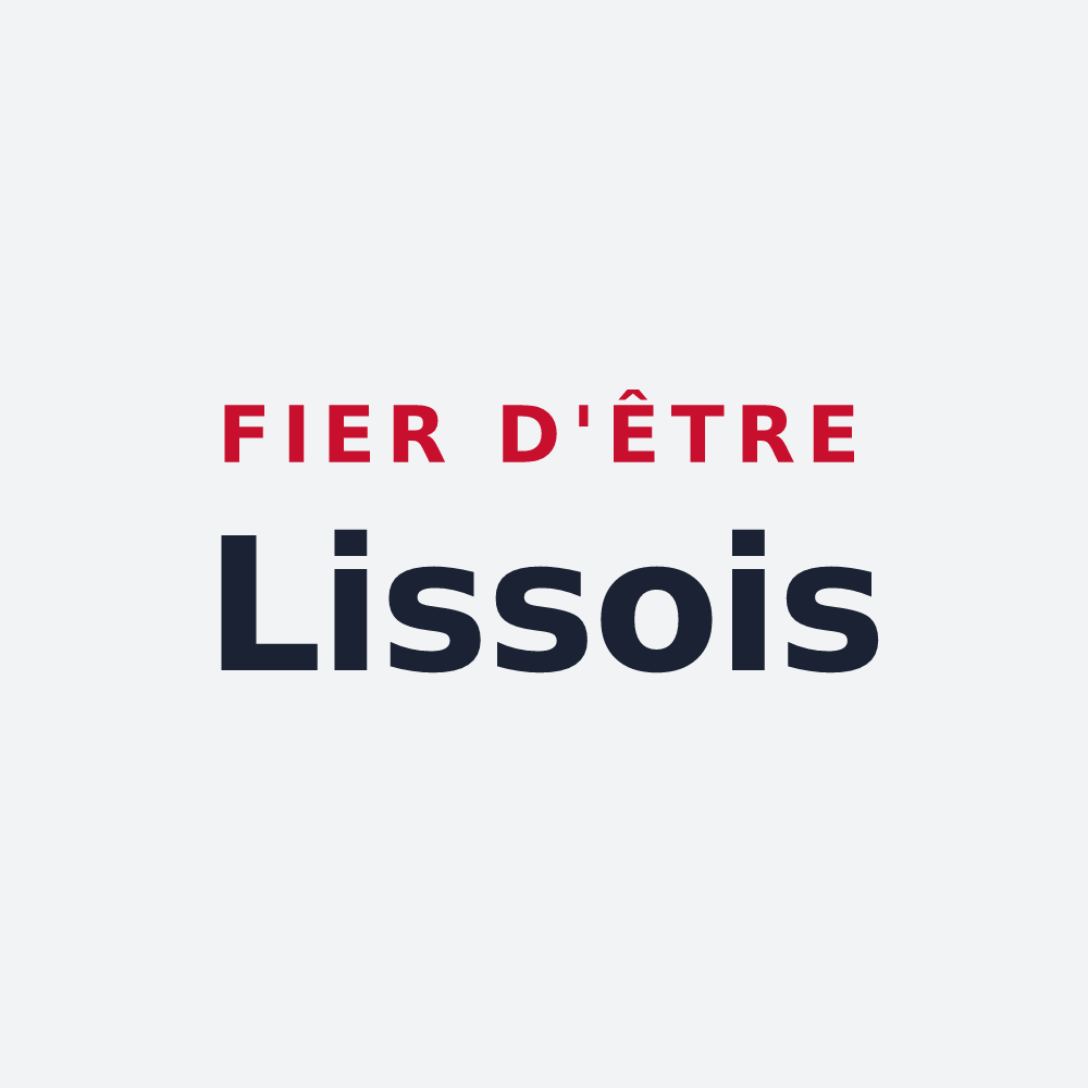Poster « Fier d'être Lissois » — design pour Lisses