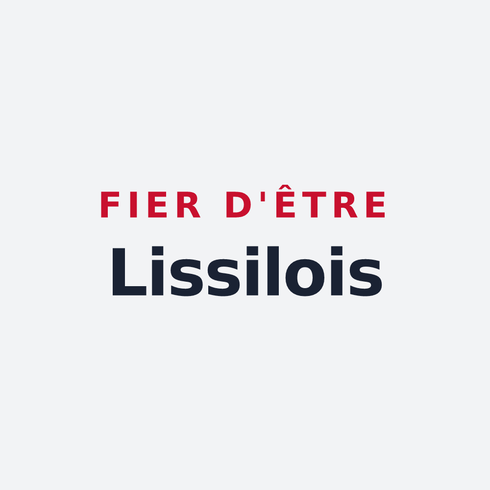 Poster « Fier d'être Lissilois » — design pour Lissieu