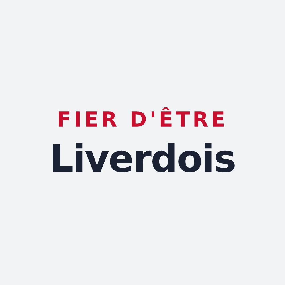 Poster « Fier d'être Liverdois » — design pour Liverdy-en-Brie