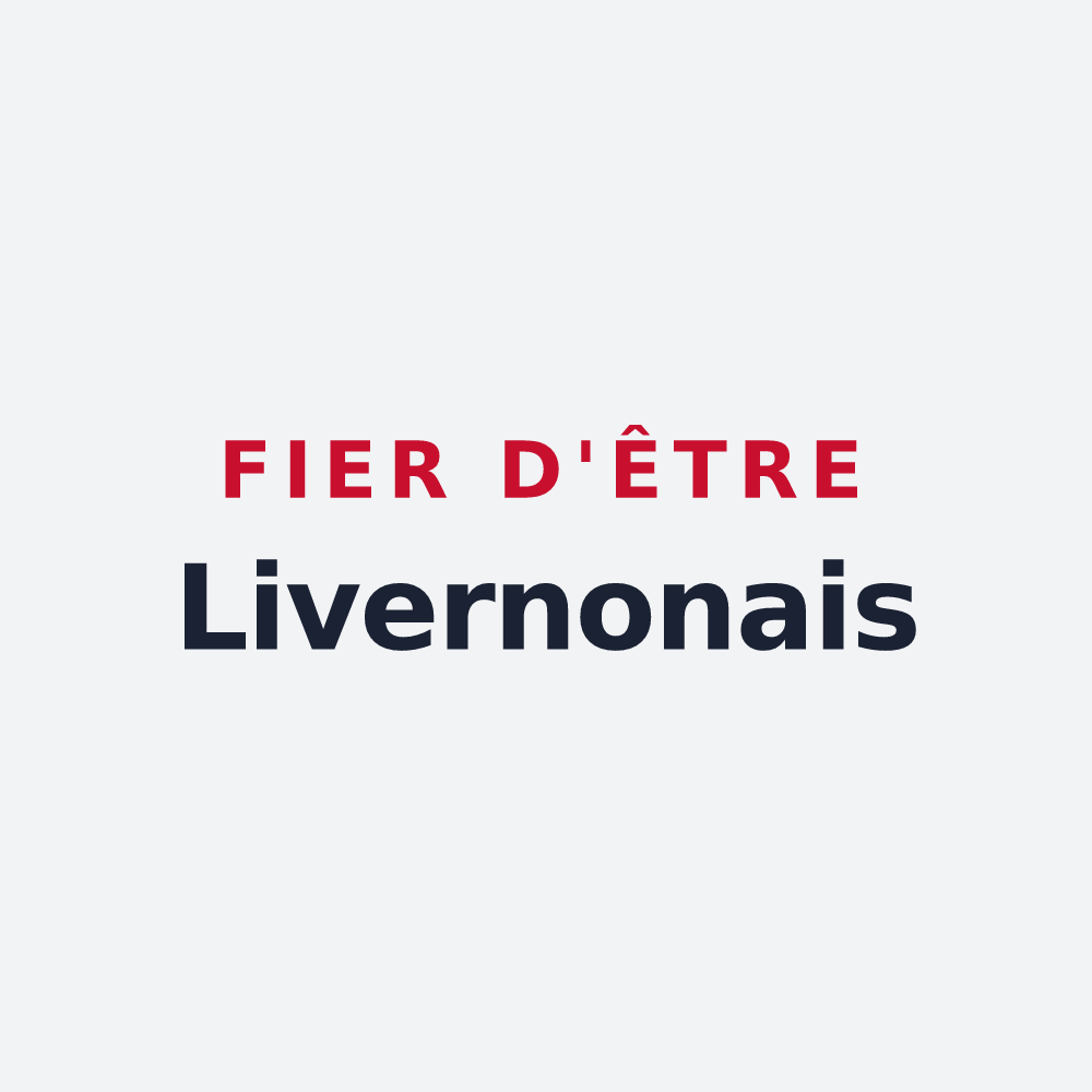 Poster « Fier d'être Livernonais » — design pour Livernon