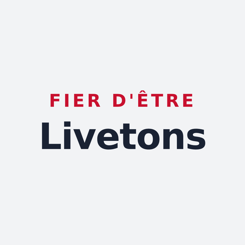 Poster « Fier d'être Livetons » — design pour Livet-et-Gavet