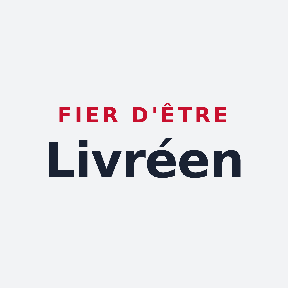 Poster « Fier d'être Livréen » — design pour Livré-sur-Changeon