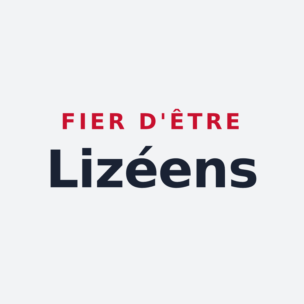 Poster « Fier d'être Lizéens » — design pour Lizy-sur-Ourcq