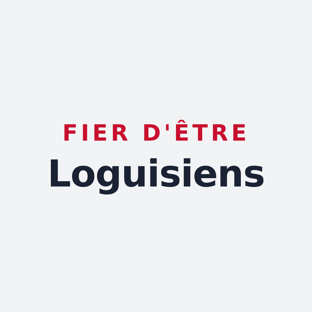 Poster « Fier d'être Loguisiens » — design pour Loc-Eguiner