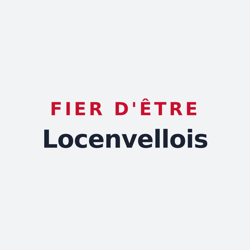 Poster « Fier d'être Locenvellois » — design pour Loc-Envel
