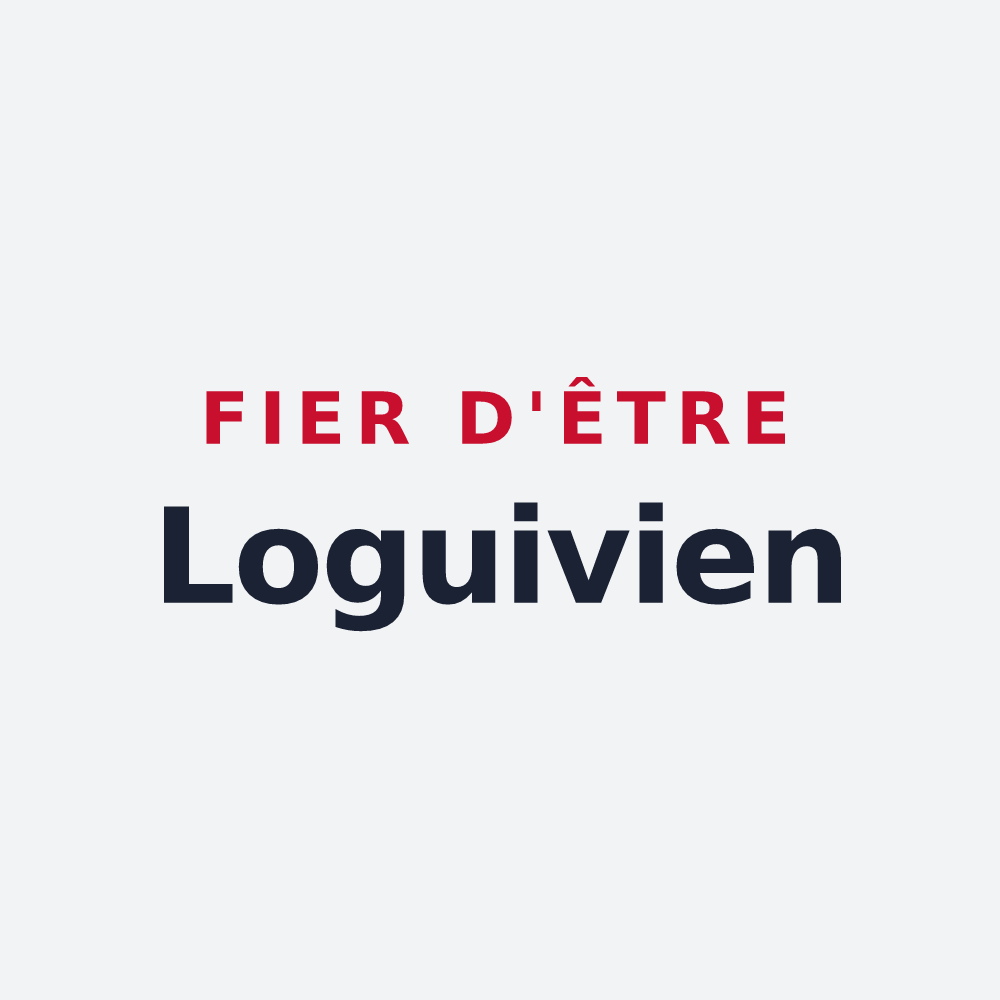 Poster « Fier d'être Loguivien » — design pour Loguivy-Plougras