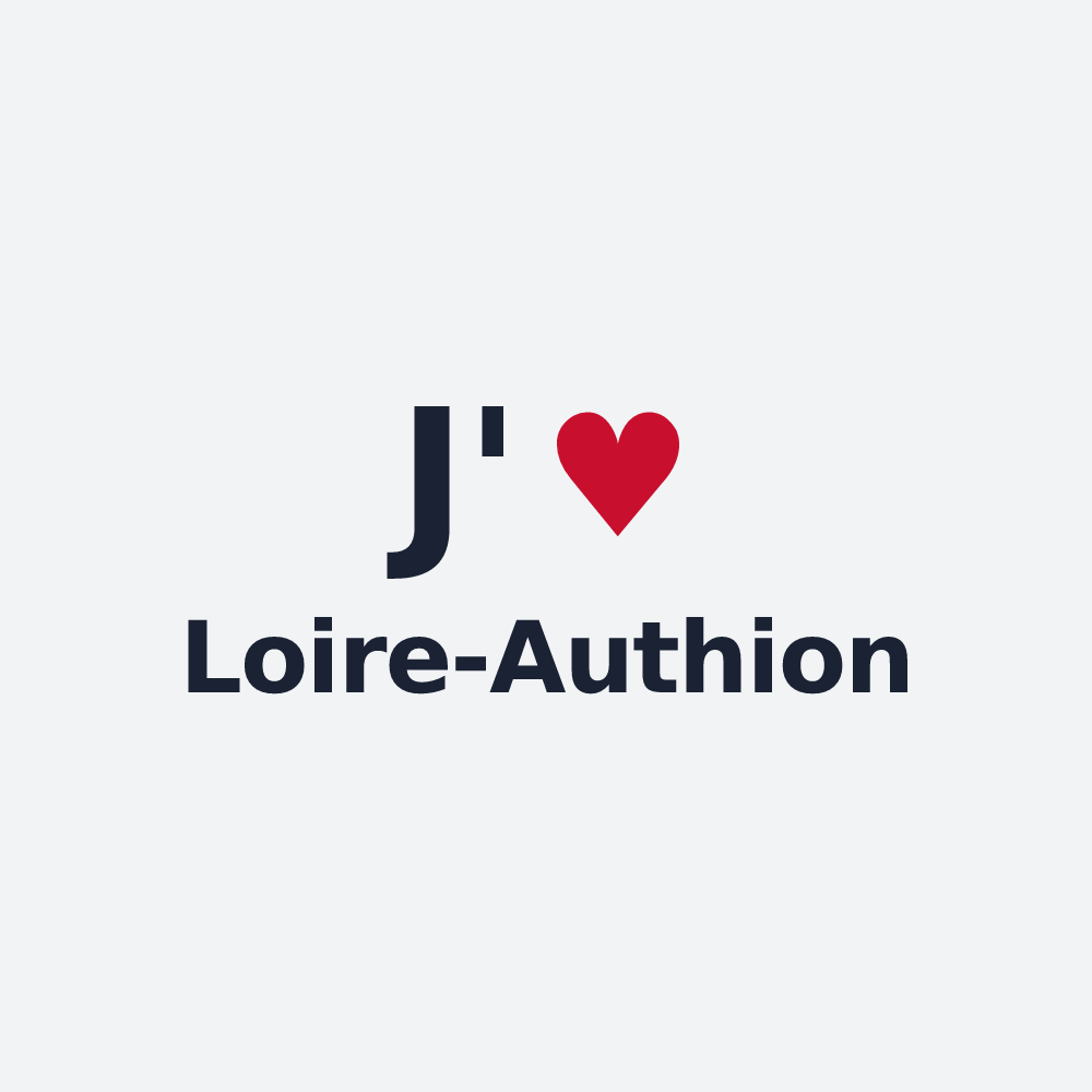 Poster personnalisé Loire-Authion — design J'aime Loire-Authion